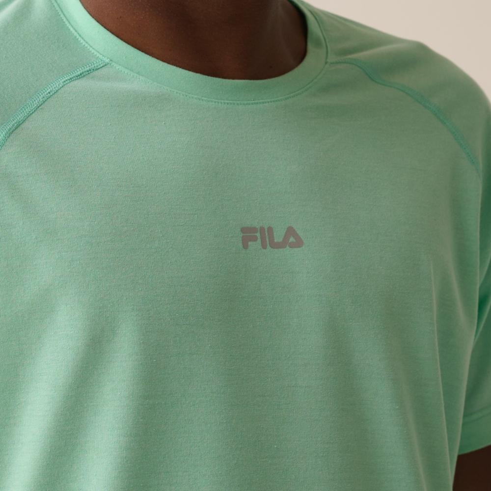 Camiseta Fila Essential Floating Masculina Verde 5