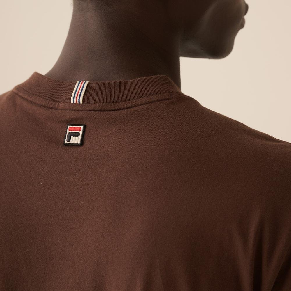Camiseta Fila Comfort Sport Club Masculina Marrom 5
