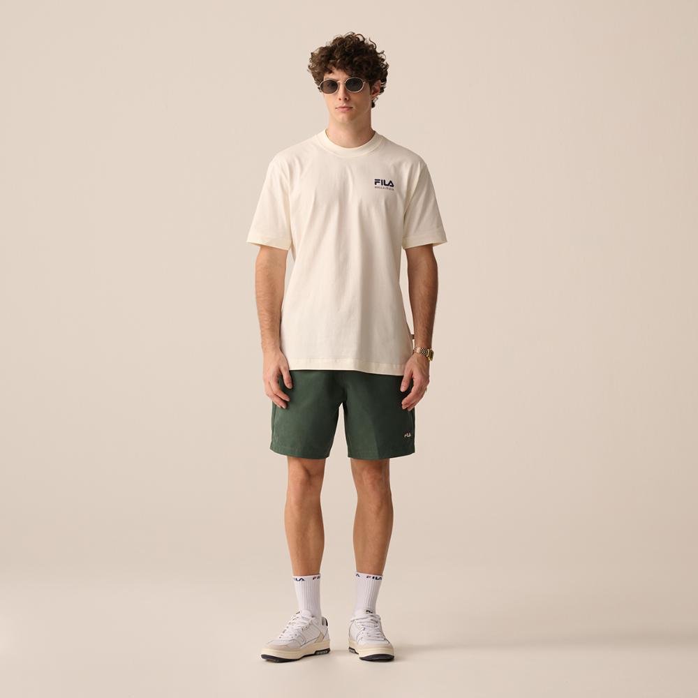Camiseta Fila Comfort Biella 1911 Masculina Branco 3