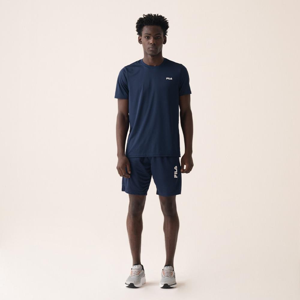 Camiseta Fila Myler Masculina Azul 3