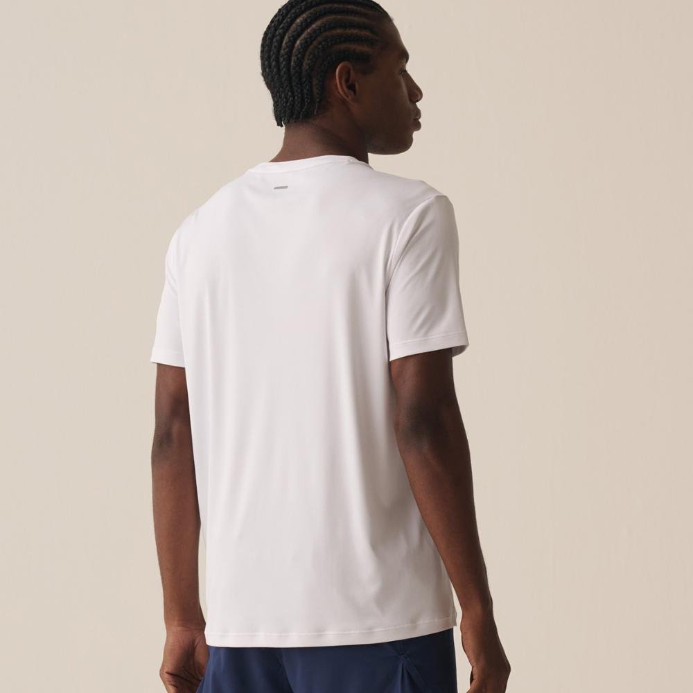 Camiseta Fila Reflective Core Run Masculina Branco 2