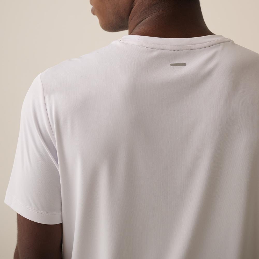 Camiseta Fila Reflective Core Run Masculina Branco 5