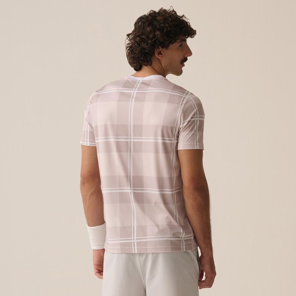 Camiseta Fila Regular Graphic Player F-Box Masculina Bege 2