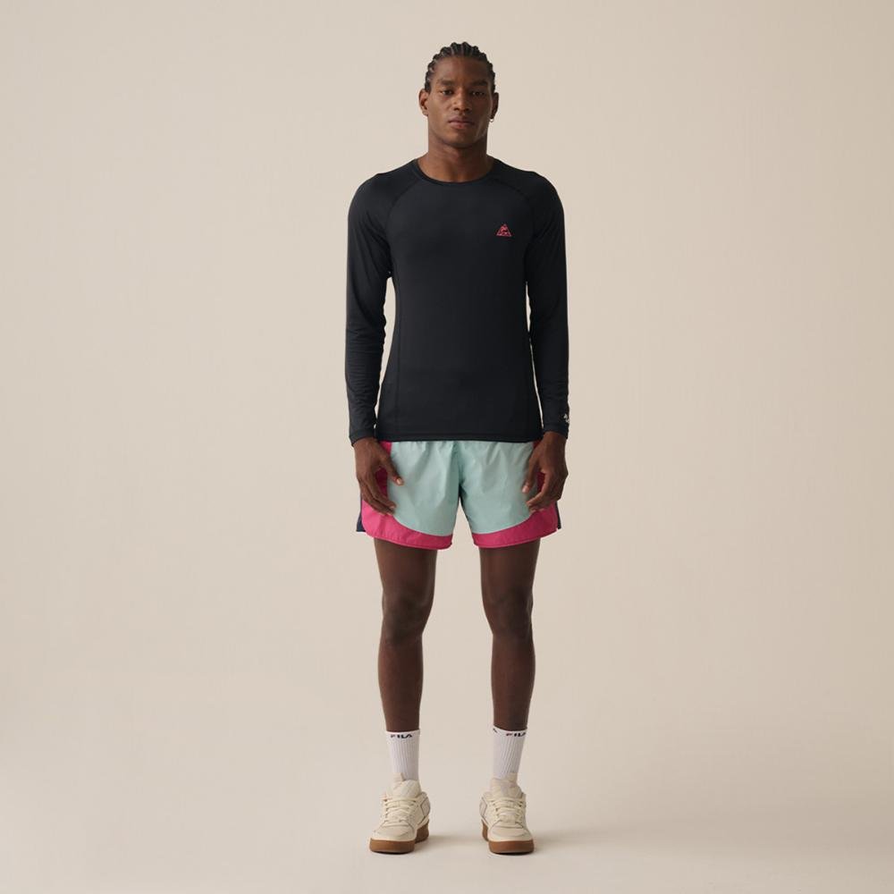 Camiseta Manga Longa Fila Outdoor Wod Masculina Preto 3
