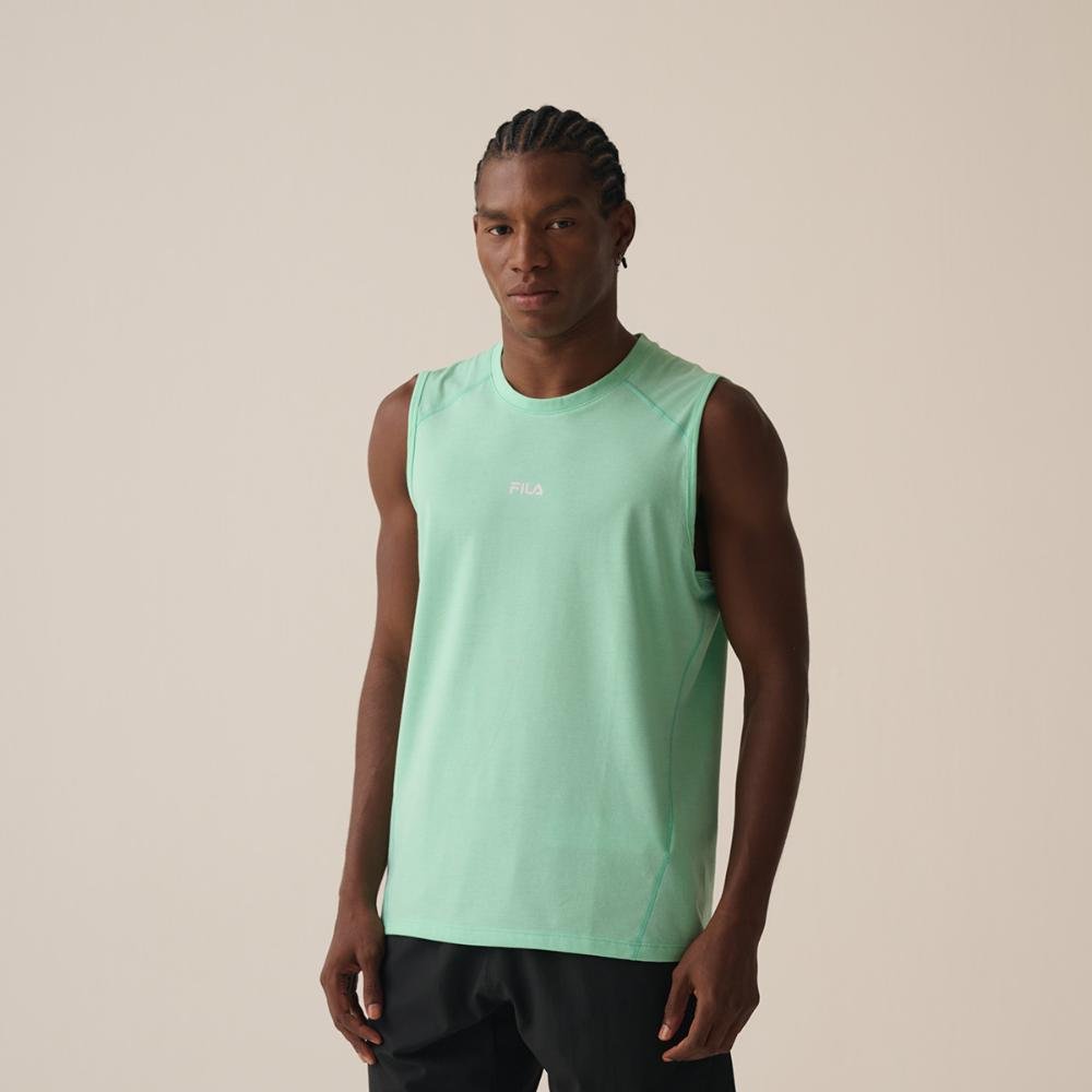 Camiseta Sem Manga Fila Essential Floating Masculina