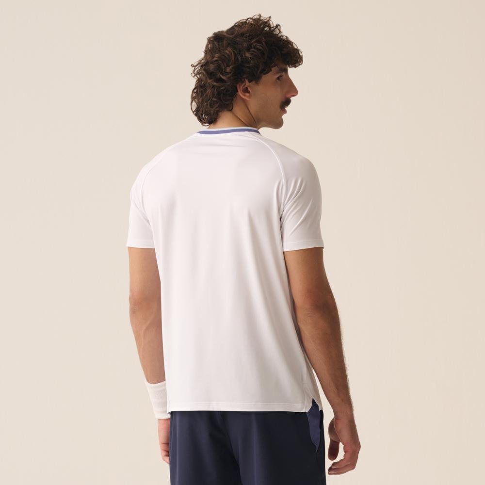 Camiseta Fila Match Ao Masculina Branco 2