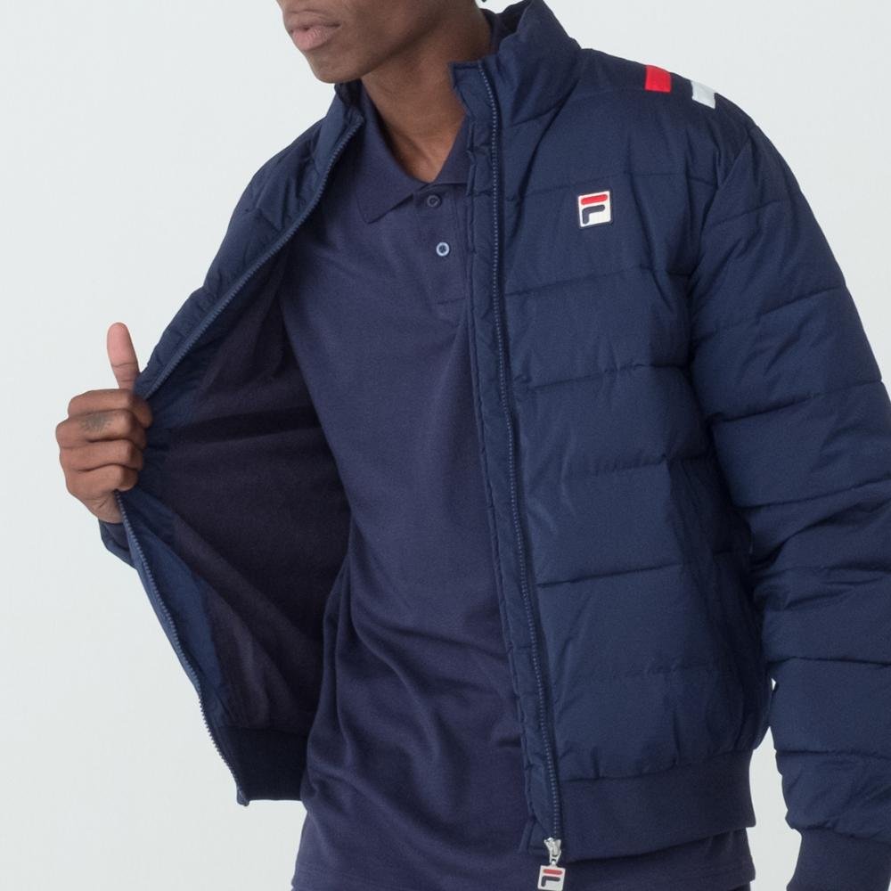 Jaqueta Fila Brody Masculina Azul 4