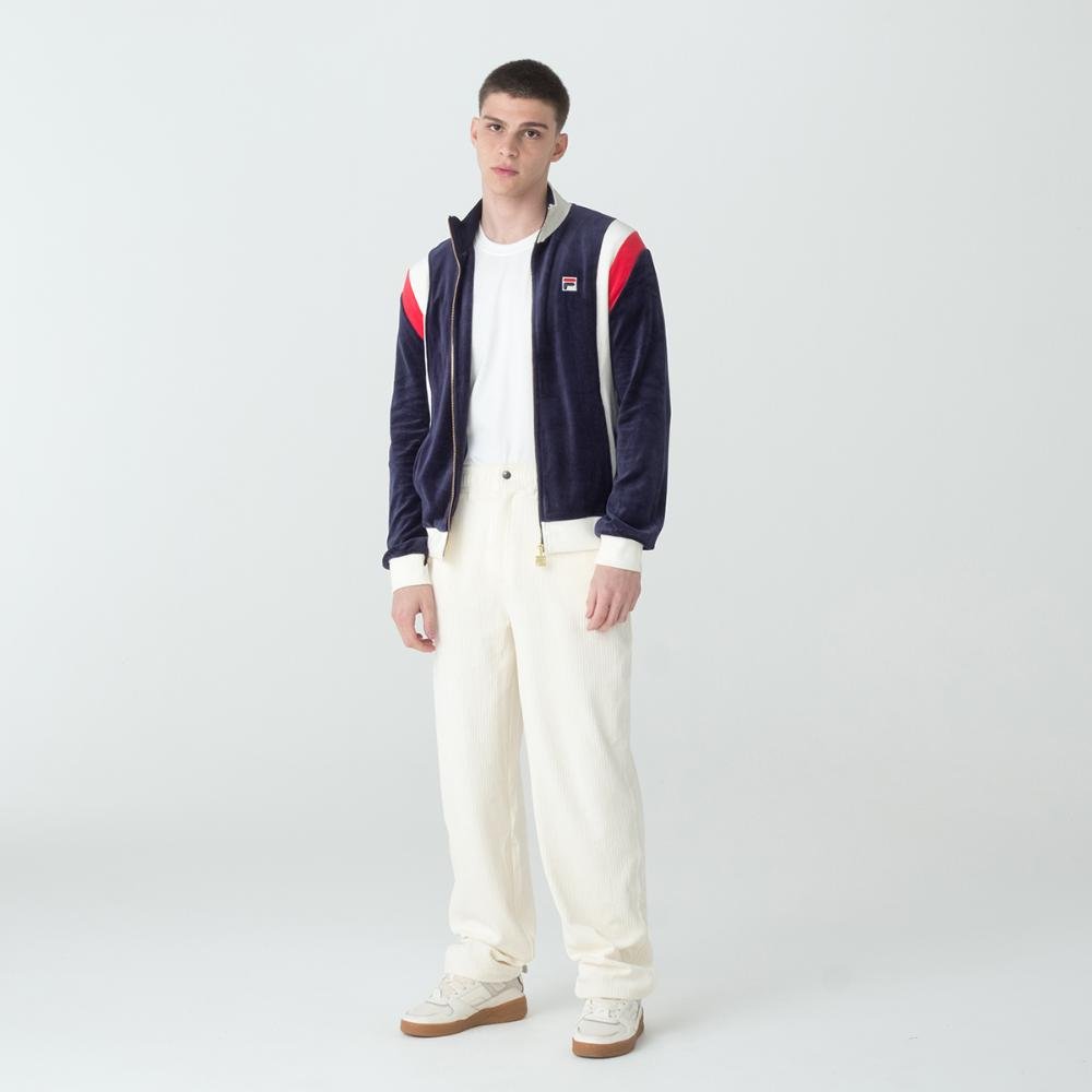 Jaqueta Fila Floyd Masculina Azul/Branco/Vermelho 3