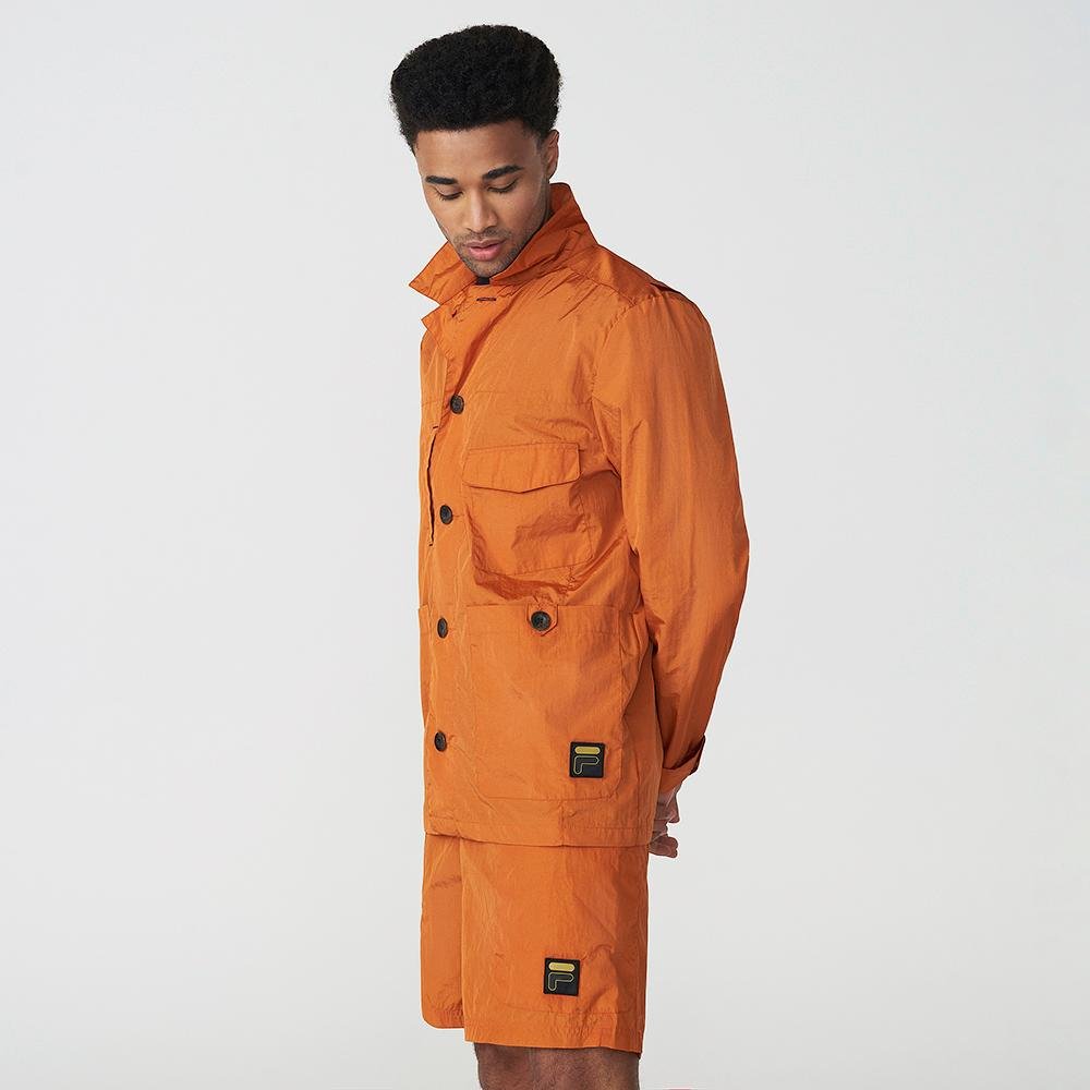 Jaqueta Fila Garrison Masculina Laranja 2