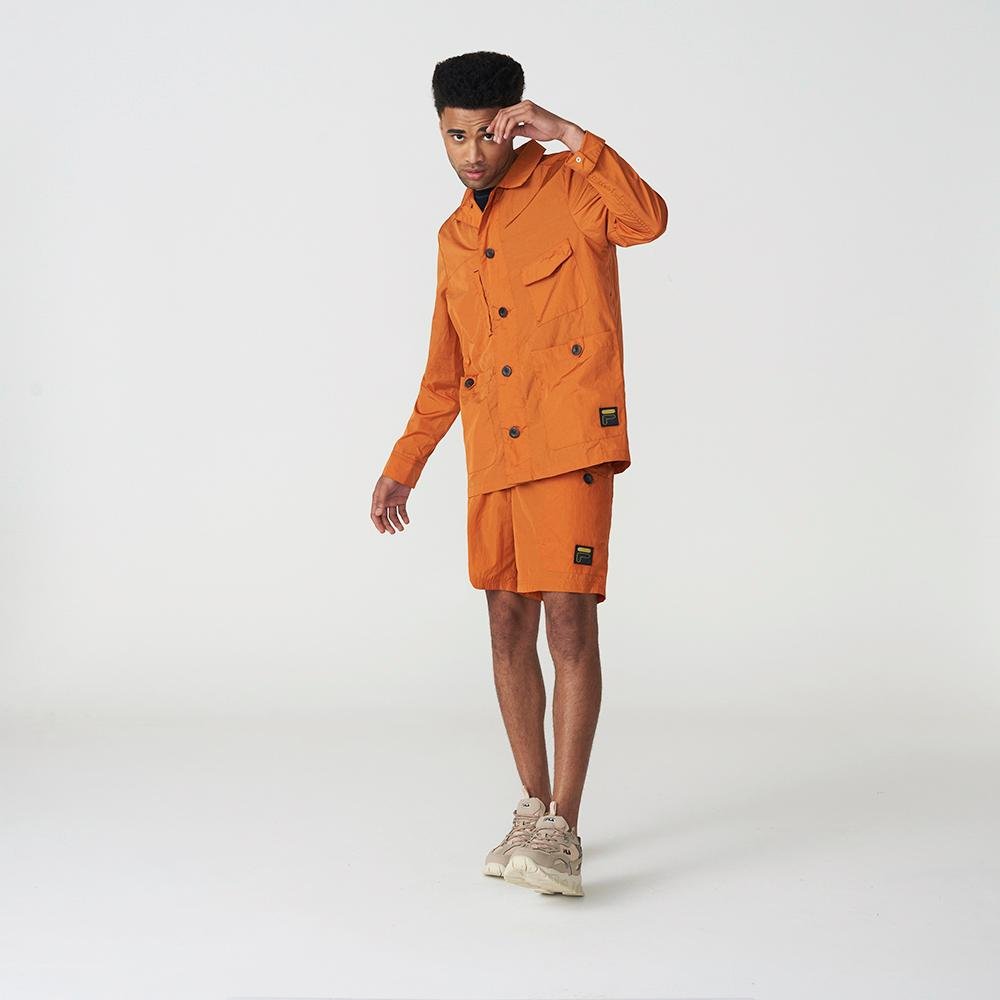 Jaqueta Fila Garrison Masculina Laranja 6