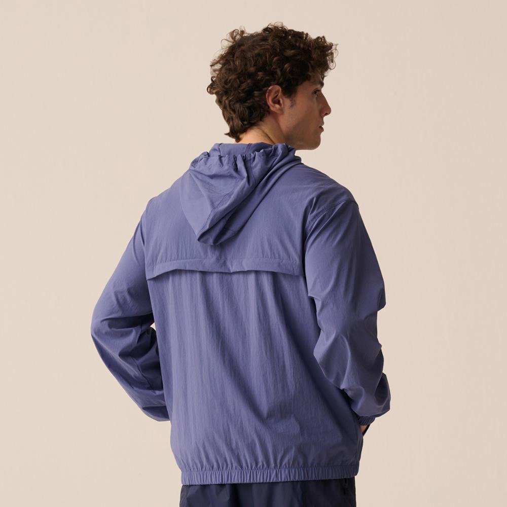 Jaqueta Fila Windbreaker Letter Masculina Azul 2
