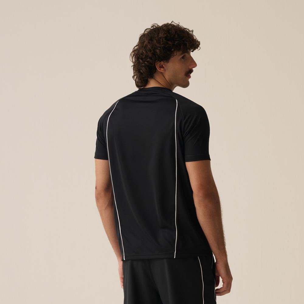 Camiseta Fila Match Masculina Preto 2