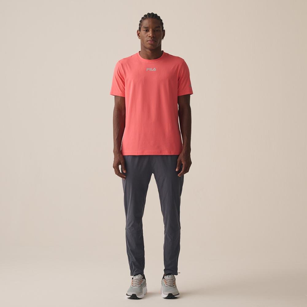 Camiseta Fila Sun Protect Breezy Masculina Laranja 3