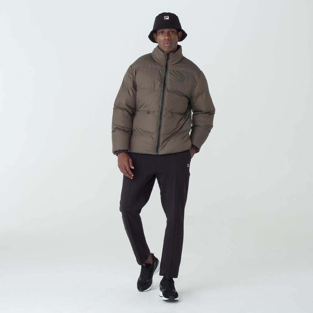 Jaqueta Fila Round Masculina Verde 3