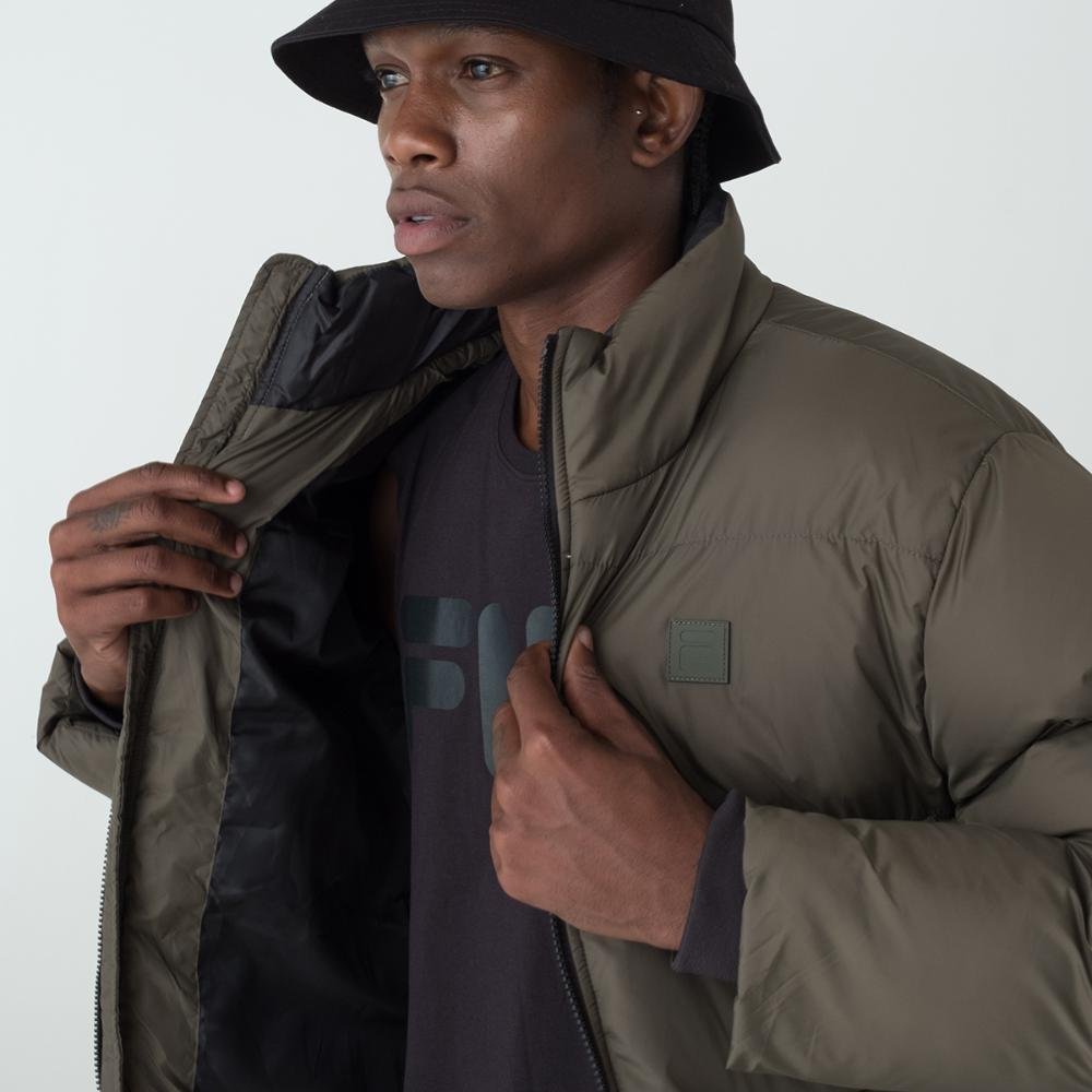 Jaqueta Fila Round Masculina Verde 4