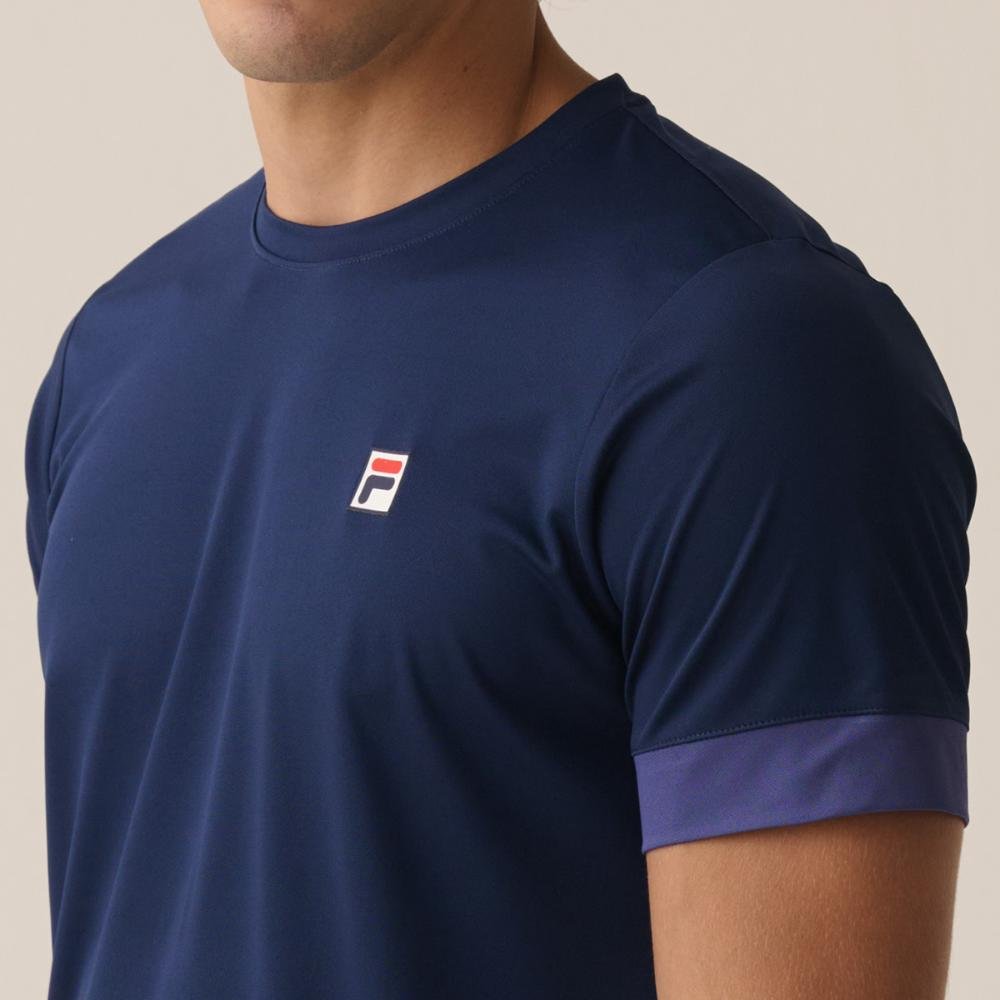 Camiseta Fila Player F-Box II Masculina Azul 4
