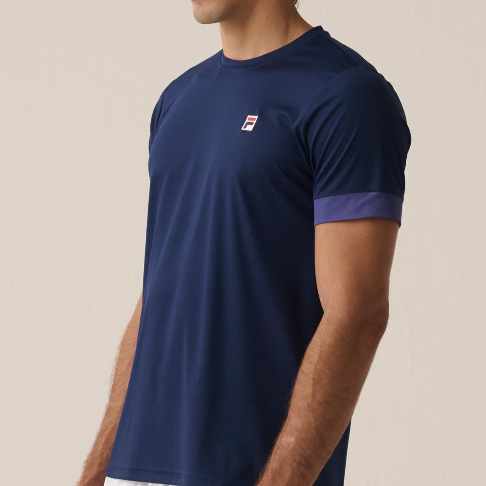 Camiseta Fila Player F-Box II Masculina Azul 5