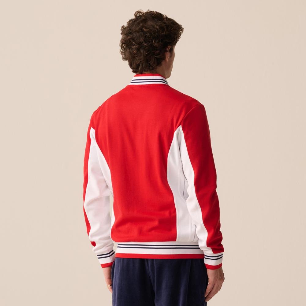 Jaqueta Fila Settanta Masculina Vermelho/Branco 2