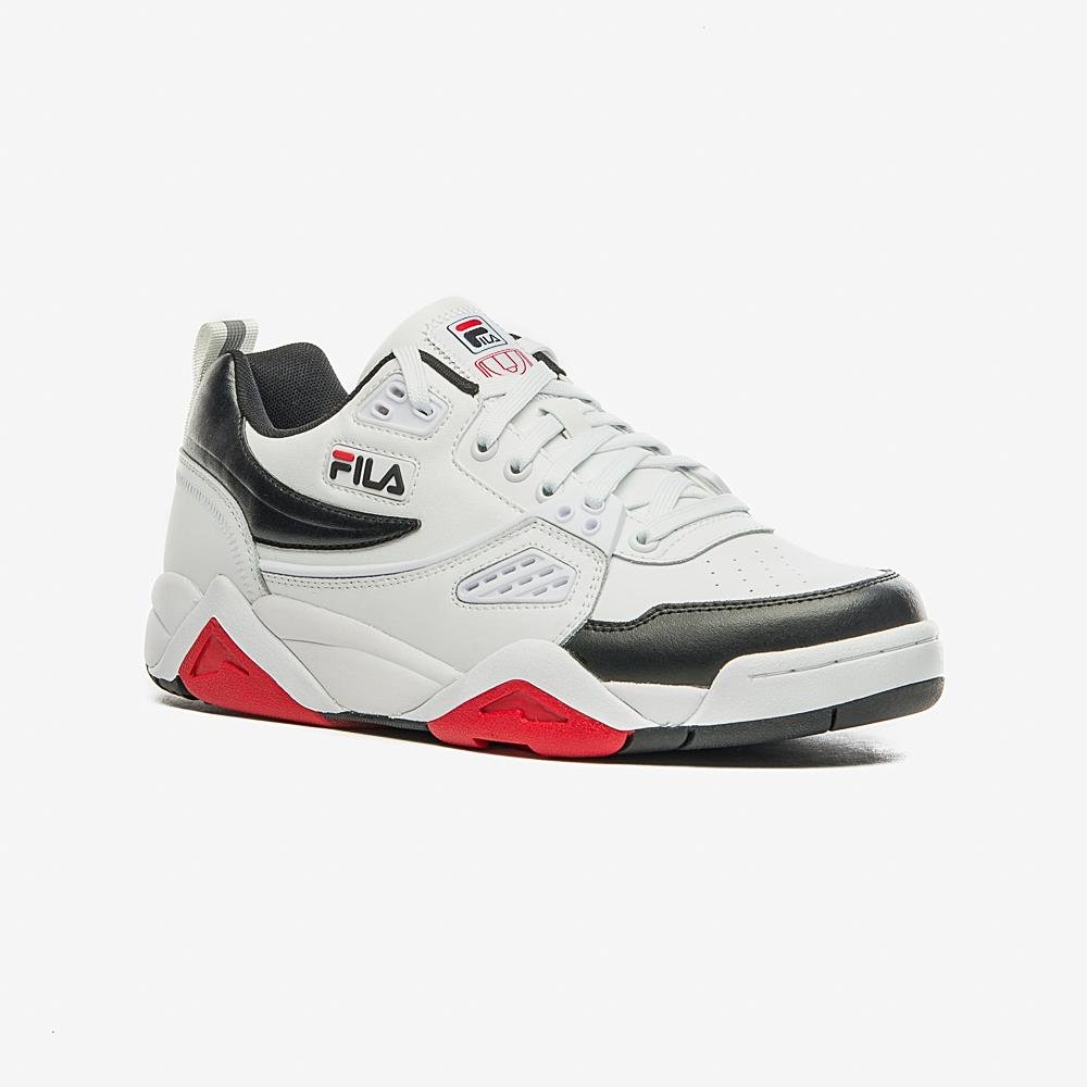 Tênis Fila Ace Unisex Branco/Preto/Vermelho 3