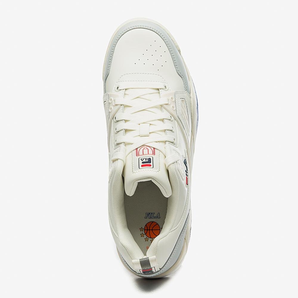 Tênis Fila Ace Unisex Branco/Cinza/Azul 4