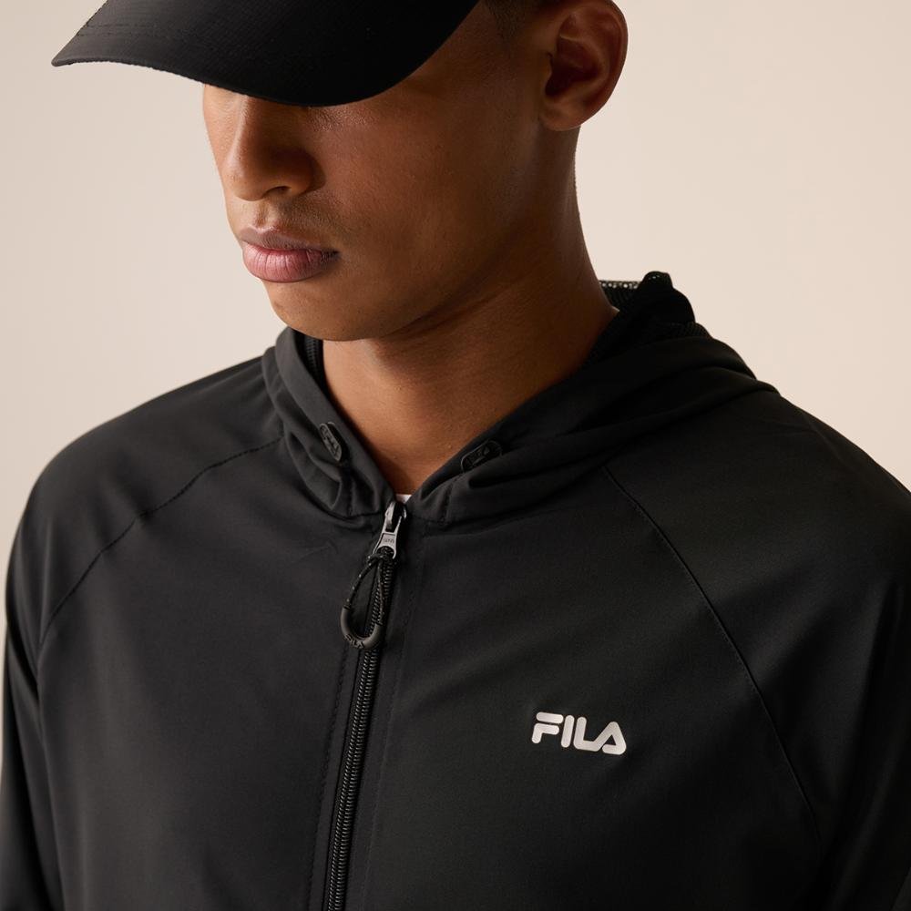 Jaqueta Fila Essential Trainning Masculina Preto 4