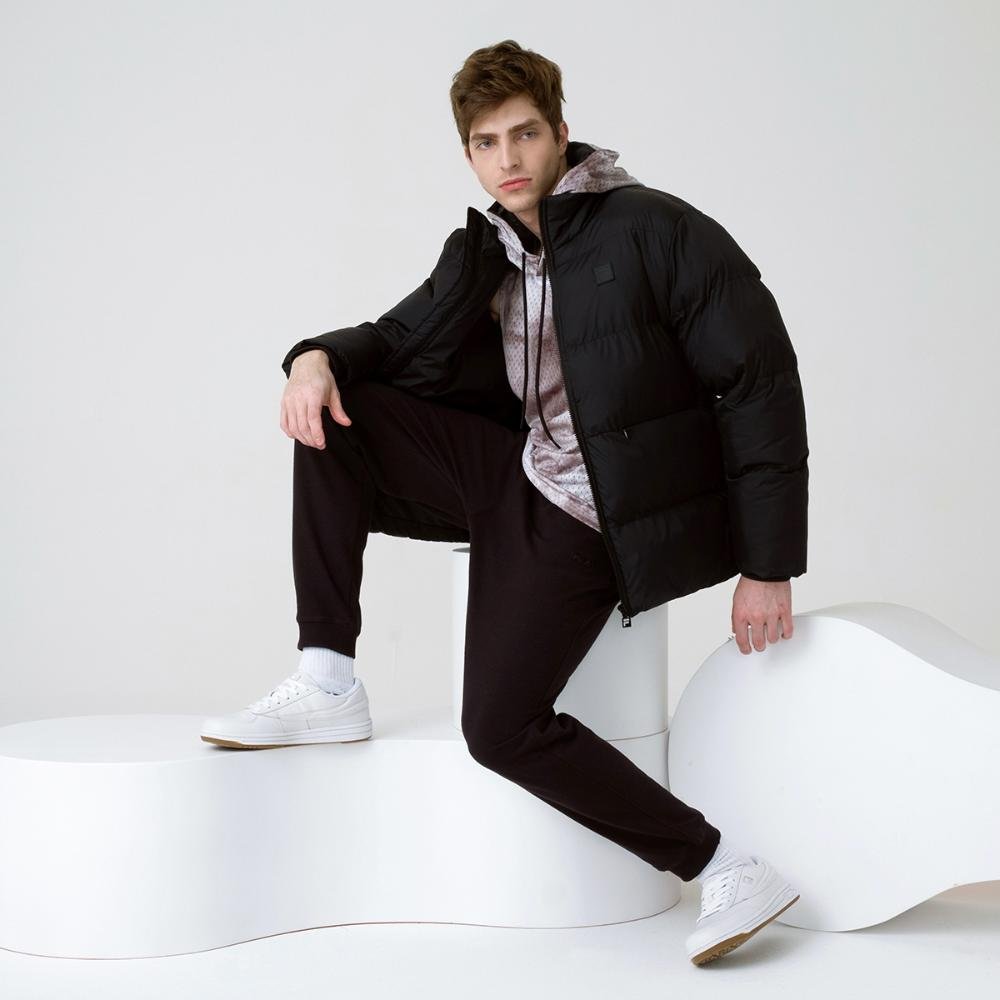 Jaqueta Fila Round Masculina Preto 3