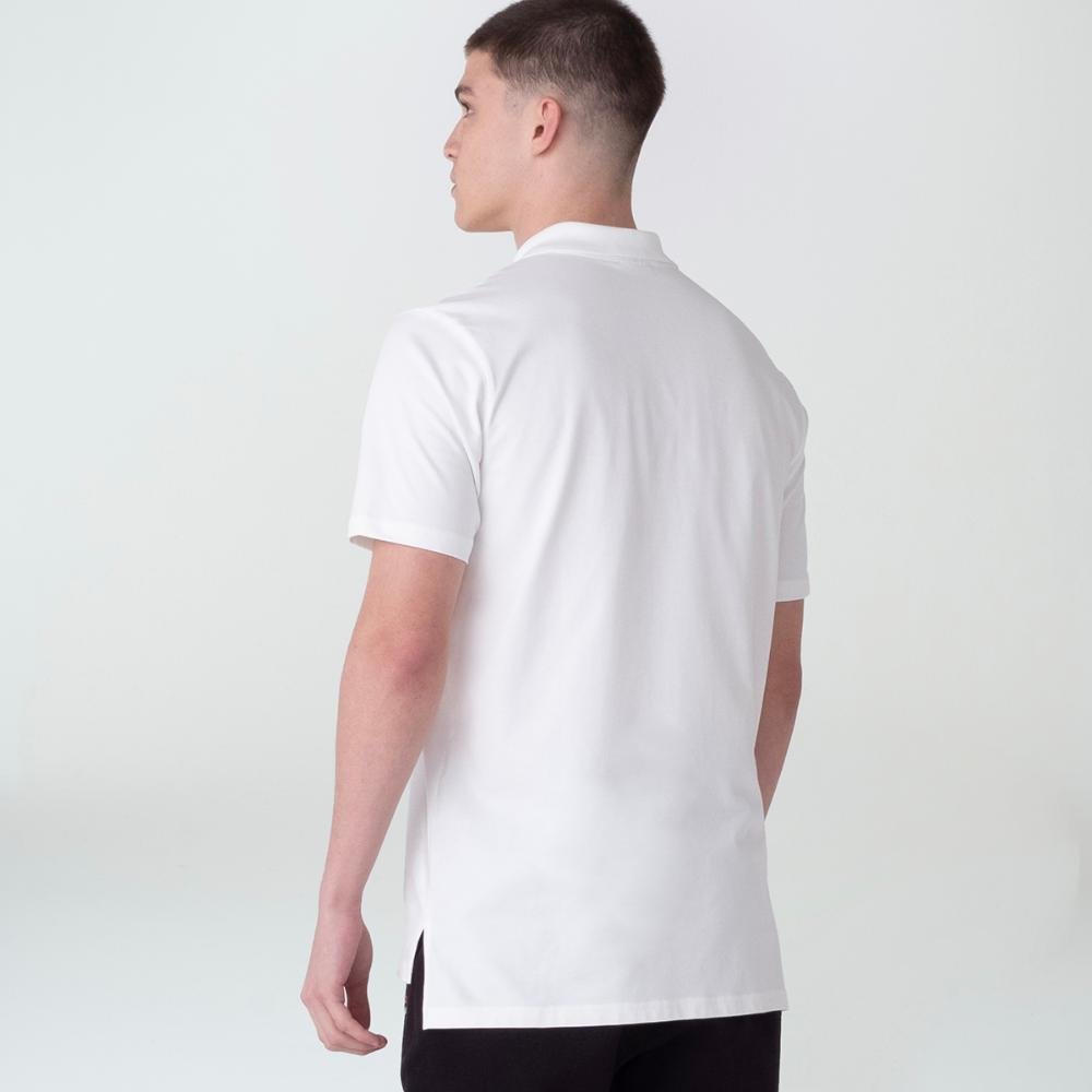 Pólo Fila F-Box Pima Masculina Branco 2