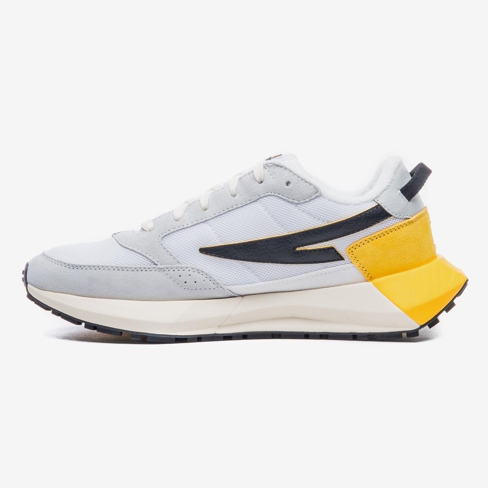 Tênis Fila Racer Energized Masculino Branco/Preto/Amarelo 2