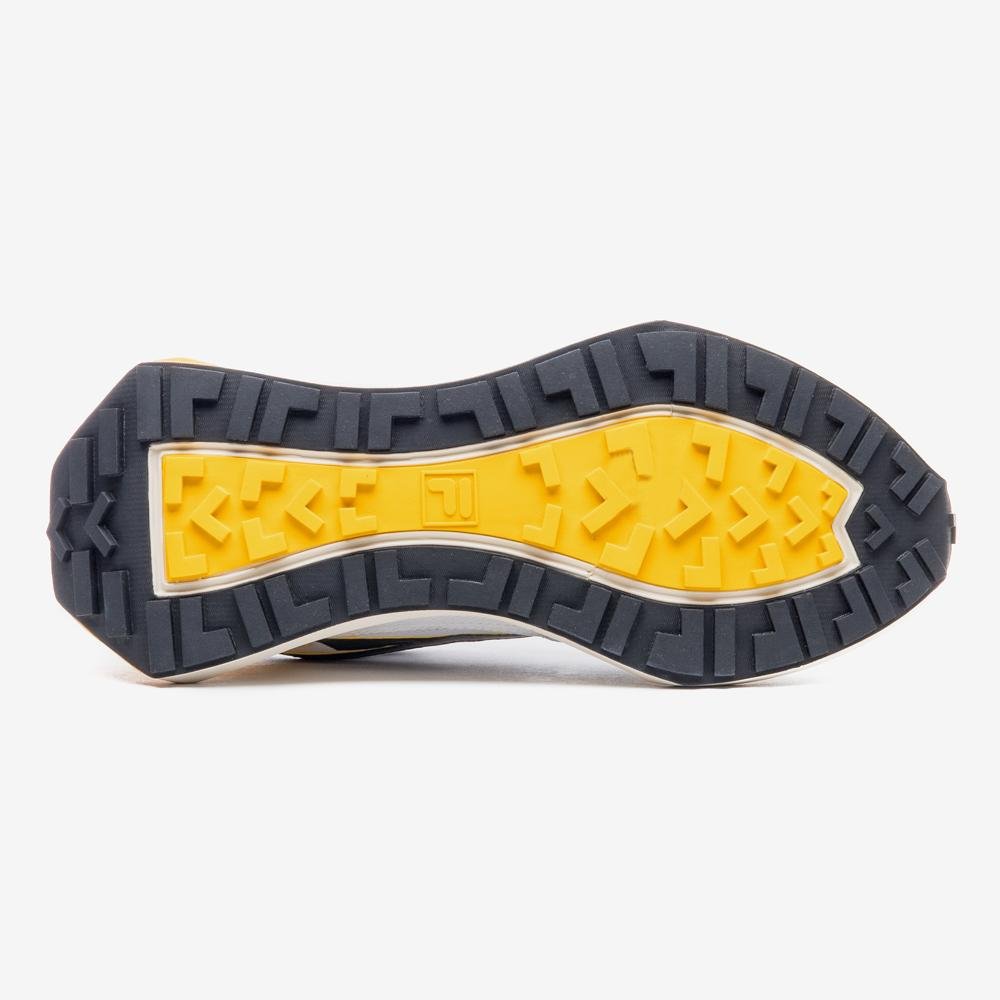 Tênis Fila Racer Energized Masculino Branco/Preto/Amarelo 5