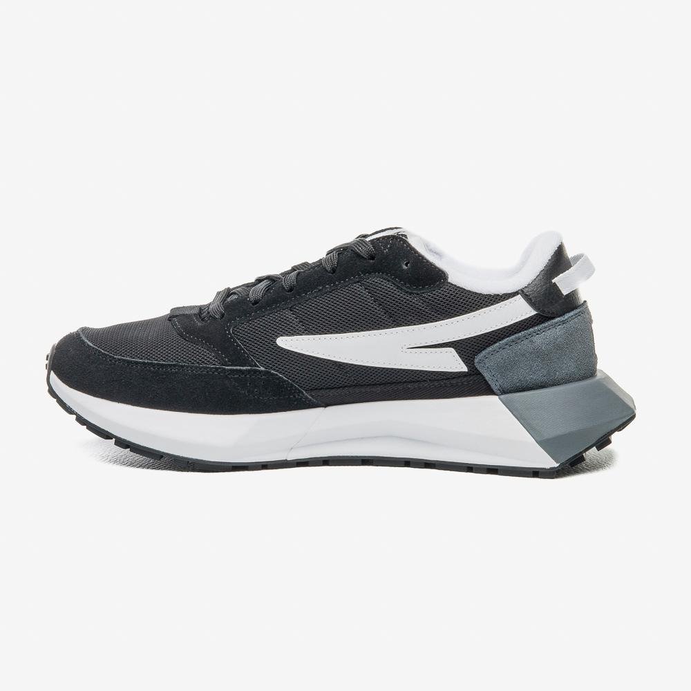 Tênis Fila Racer Energized Masculino Preto/Cinza/Branco 2