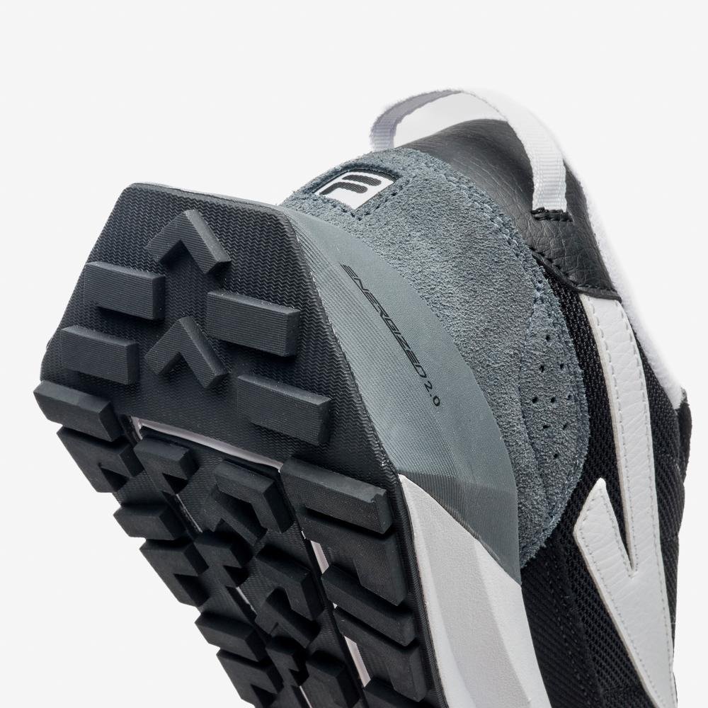 Tênis Fila Racer Energized Masculino Preto/Cinza/Branco 7