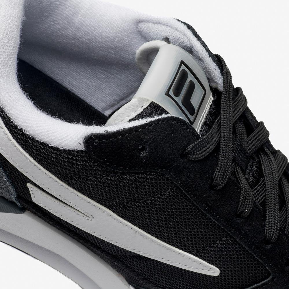 Tênis Fila Racer Energized Masculino Preto/Cinza/Branco 9
