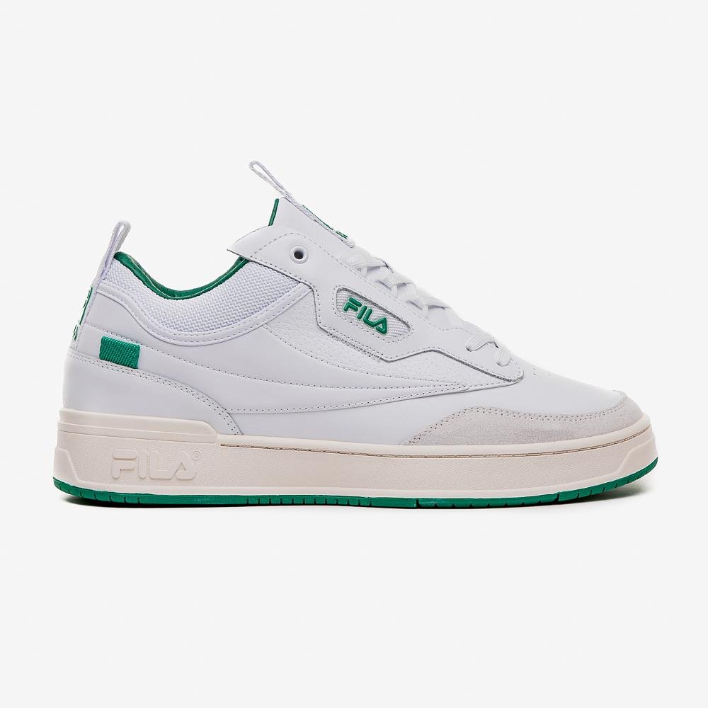 Tênis Fila T-1 Mid Saga Masculino Branco/Verde 1