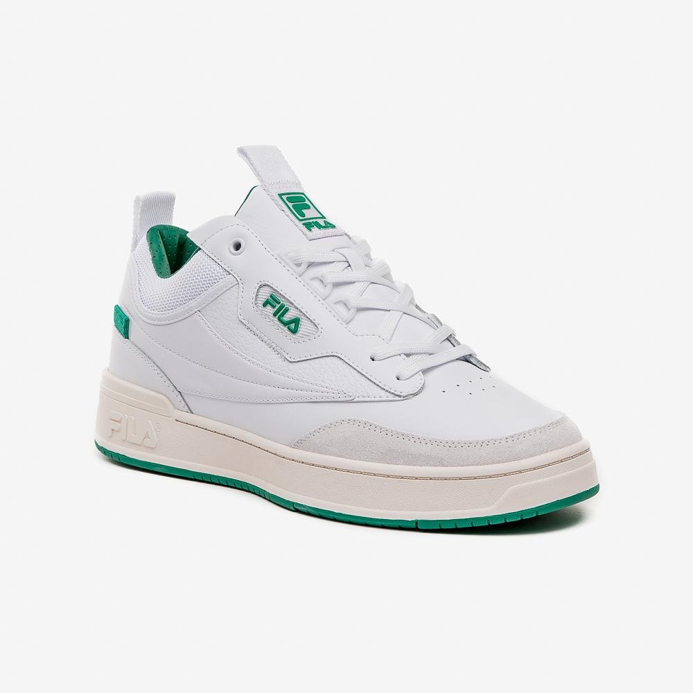 Tênis Fila T-1 Mid Saga Masculino Branco/Verde 3