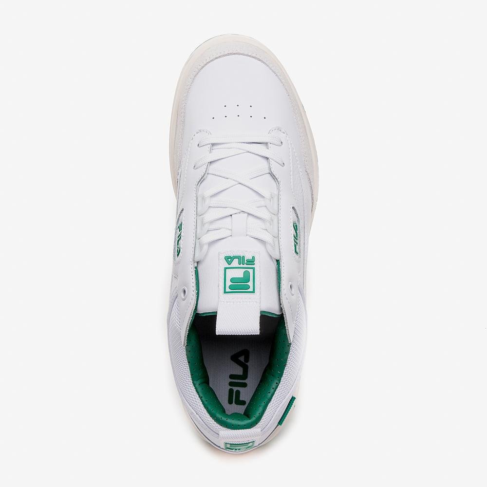 Tênis Fila T-1 Mid Saga Masculino Branco/Verde 4