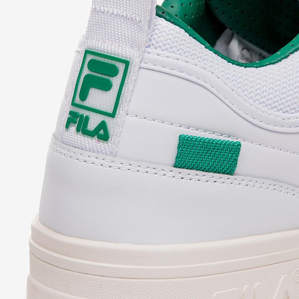 Tênis Fila T-1 Mid Saga Masculino Branco/Verde 7