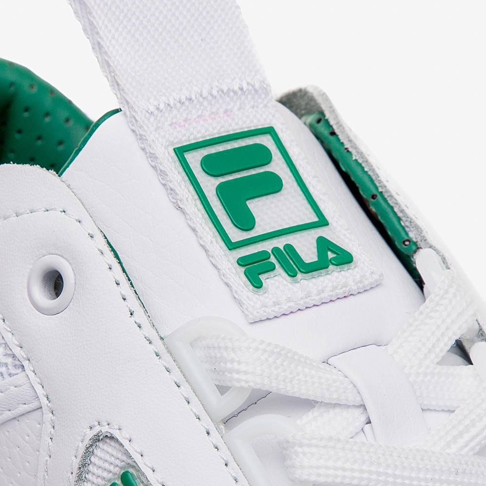 Tênis Fila T-1 Mid Saga Masculino Branco/Verde 8