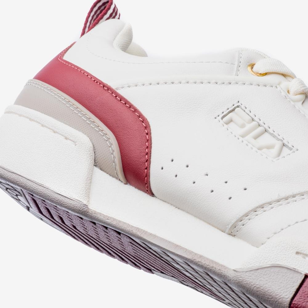 Tênis Fila Targa Nt Lux Masculino Branco/Bordô 7