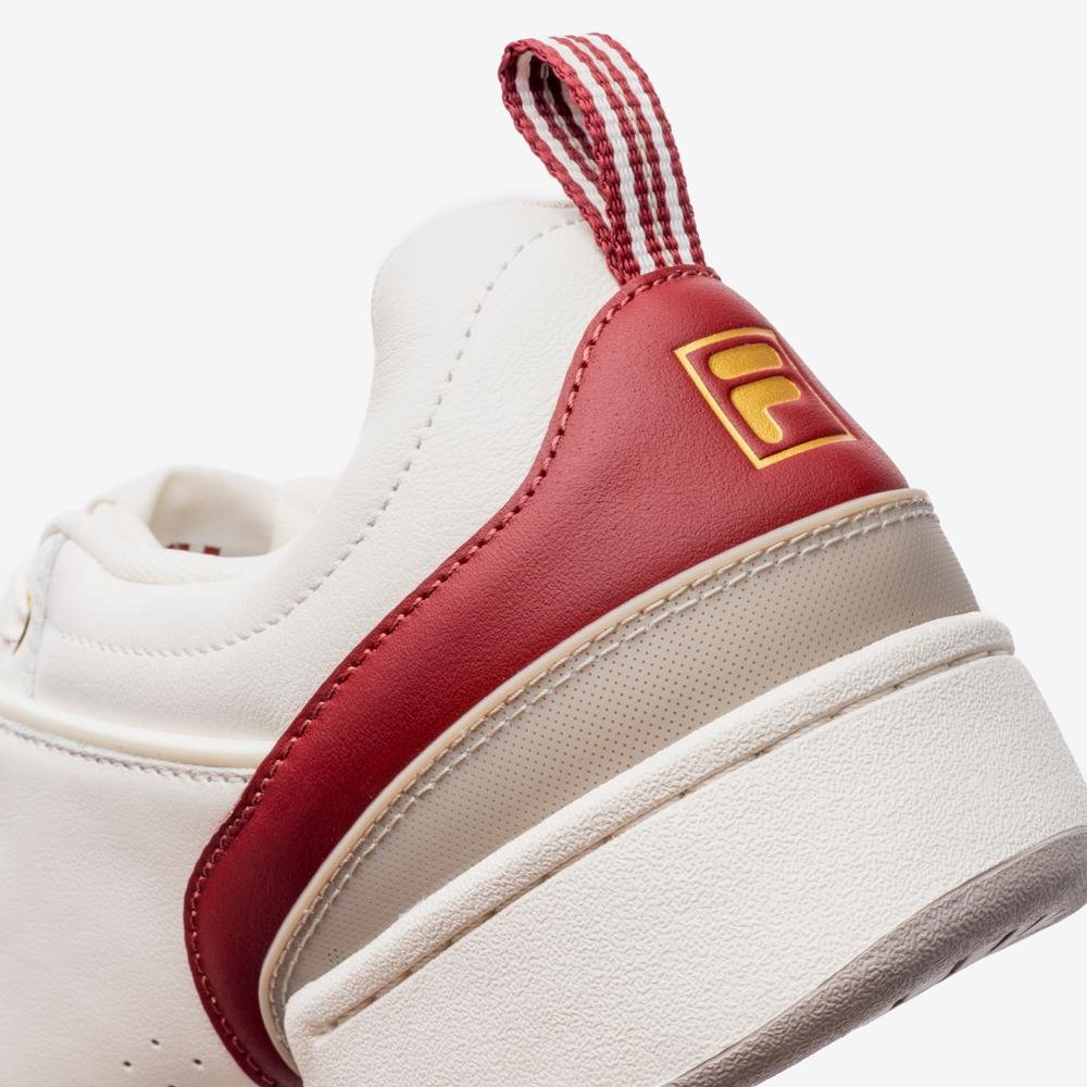 Tênis Fila Targa Nt Lux Masculino Branco/Bordô 8