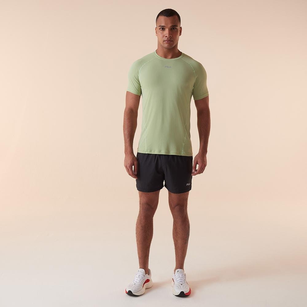 Camiseta Fila Bio III Masculina Verde 3