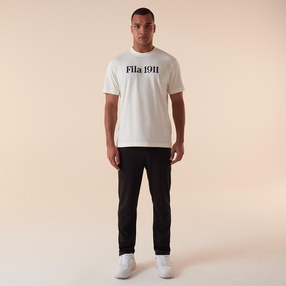 Camiseta Fila Comfort 1911 Masculina Branco 3
