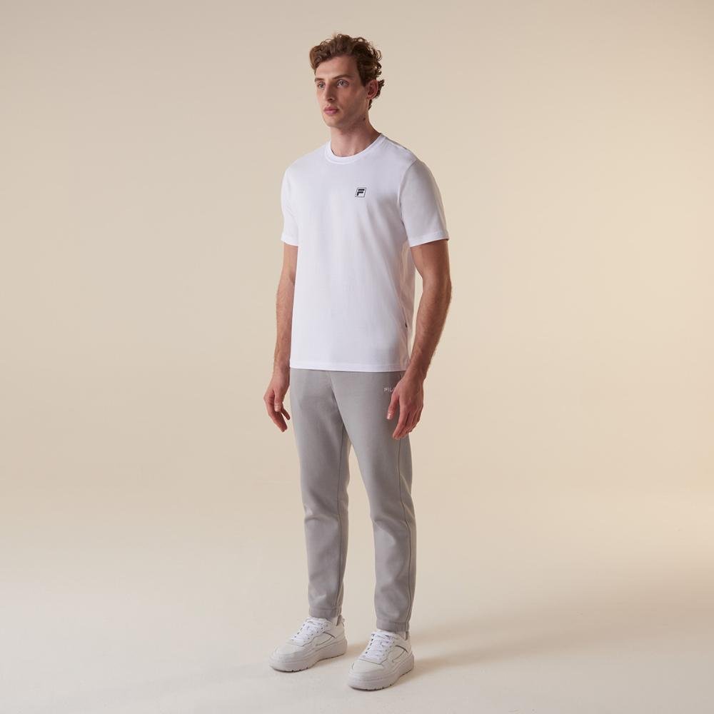 Camiseta Fila Comfort Classic Masculina Branco 3