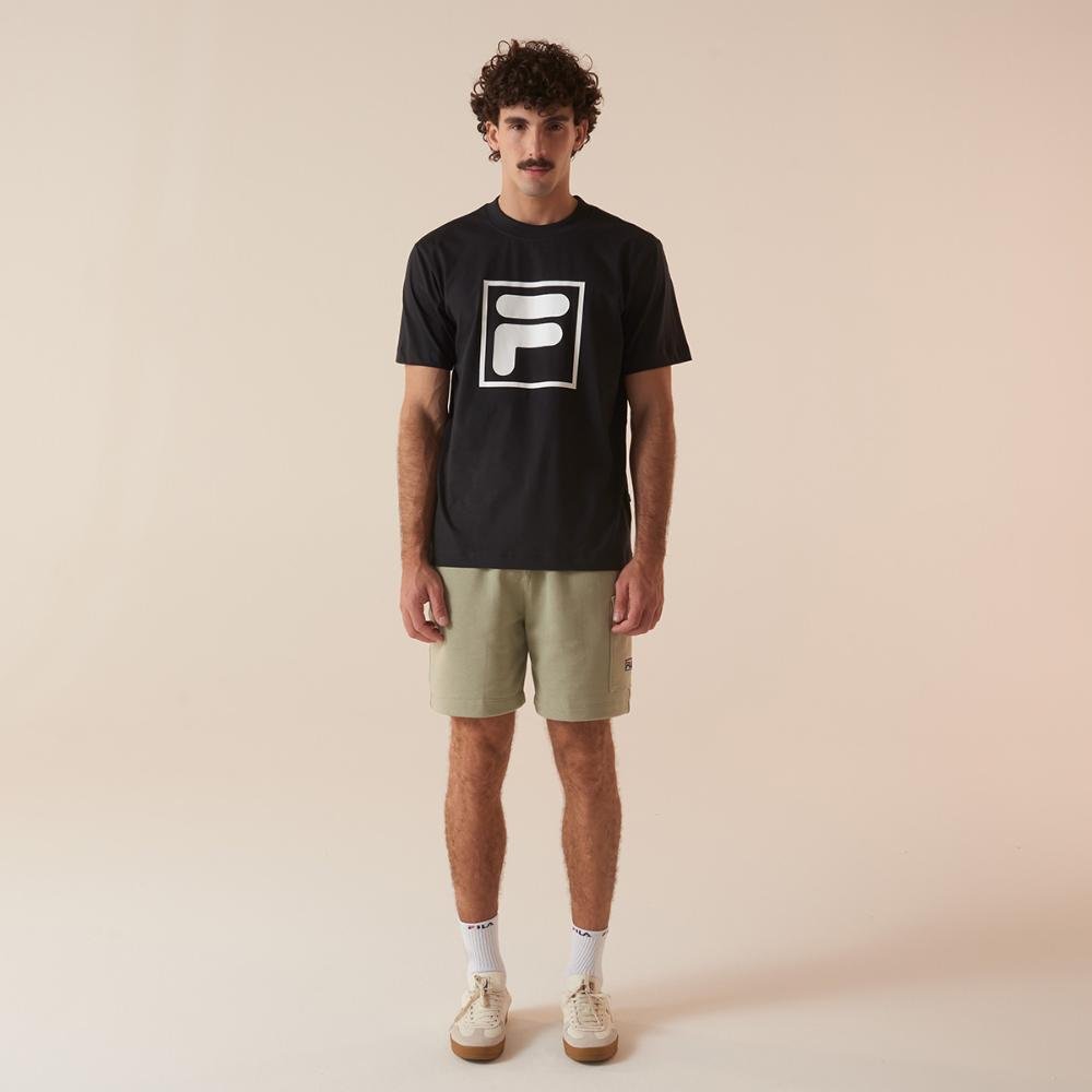 Camiseta Fila Comfort F-Box Union Classics Masculina Preto 3