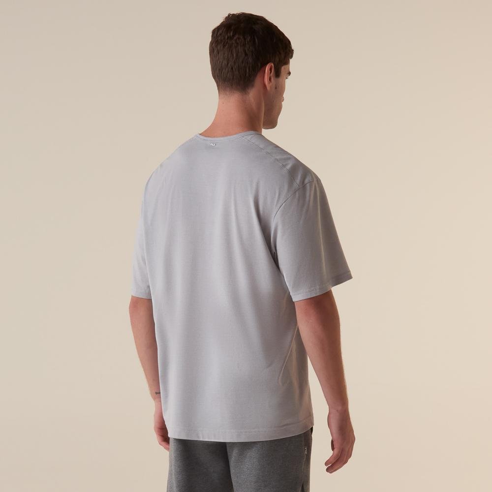 Camiseta Fila Comfort Smart Cotton Masculina Cinza 2