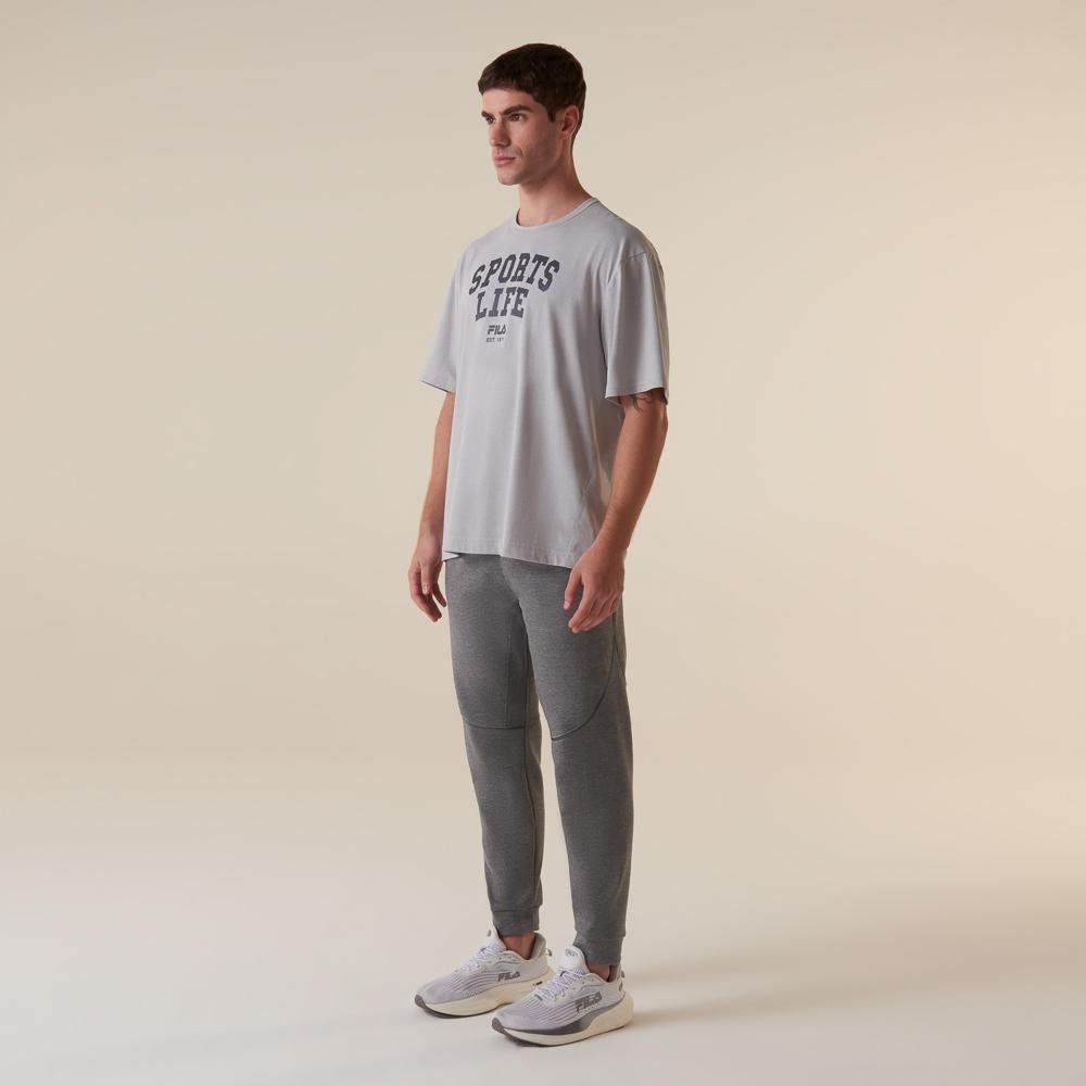 Camiseta Fila Comfort Smart Cotton Masculina Cinza 3