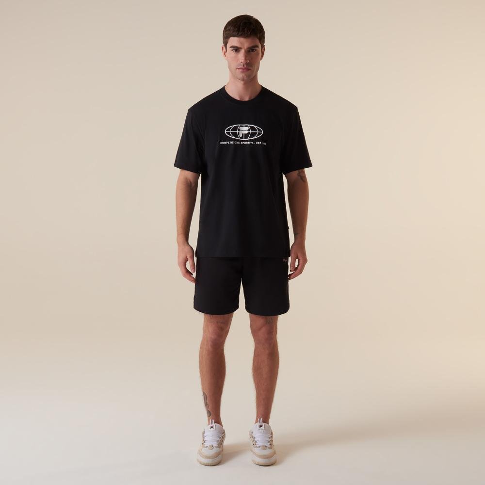Camiseta Fila Comfort Sportiva Masculina Preto 3