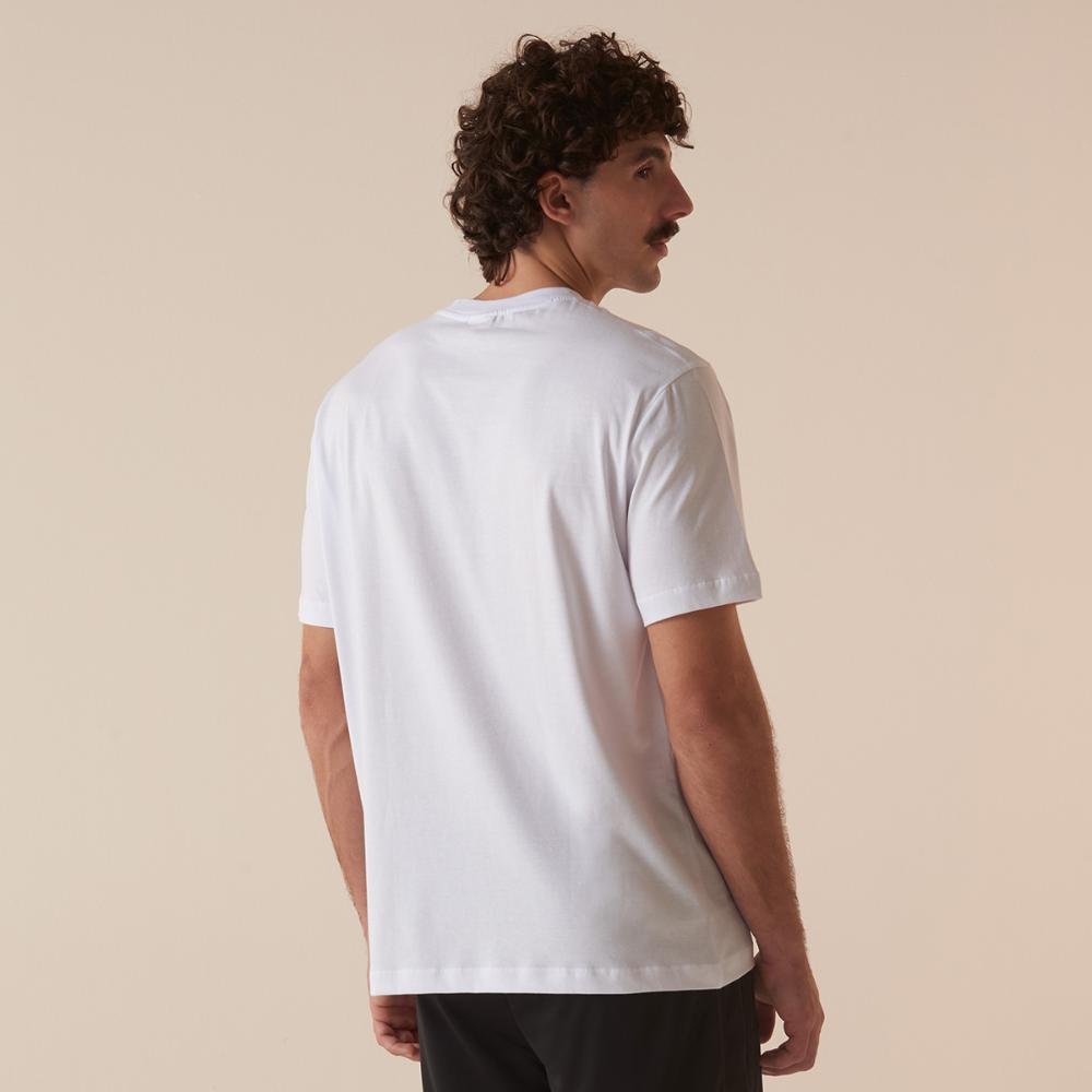 Camiseta Fila Comfort Sportiva Masculina Branco 2