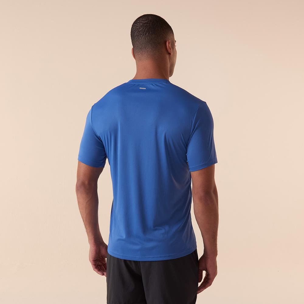 Camiseta Fila Reflective Core Run Masculina Azul 2