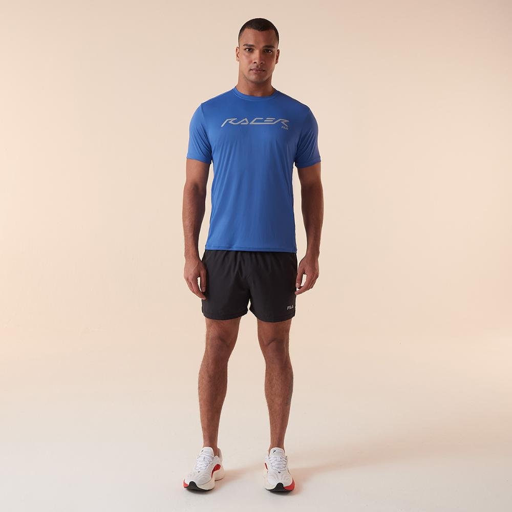 Camiseta Fila Reflective Core Run Masculina Azul 3