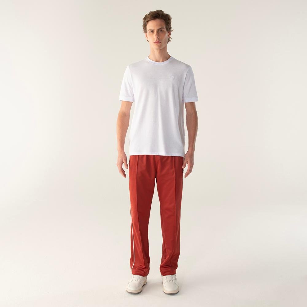 Camiseta Fila Regular Embroidery Gt Masculina Branco 3